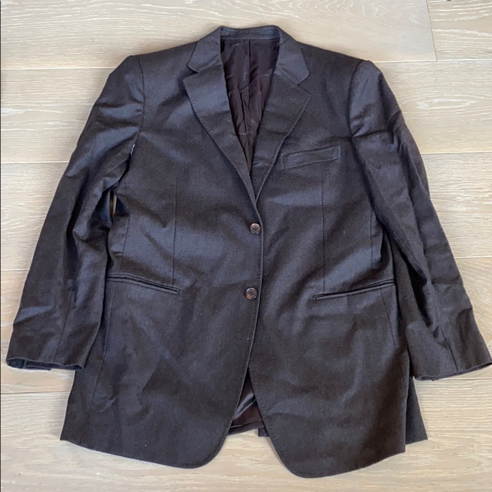 Brown wool Dolce & Gabbana men’s suit